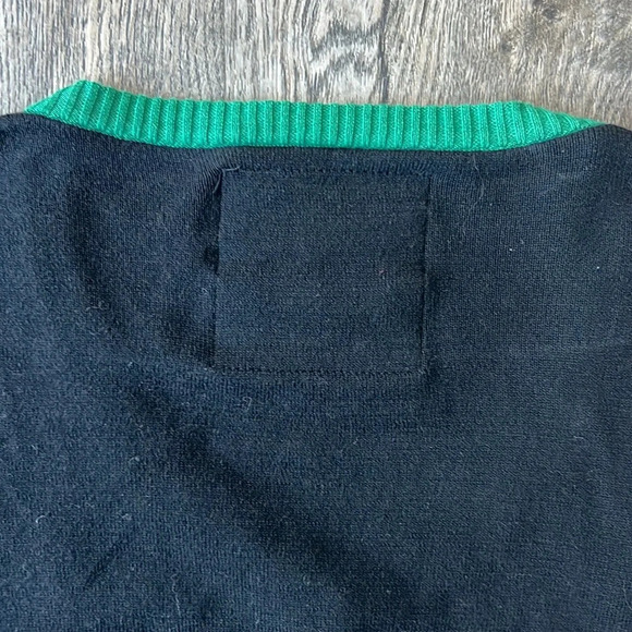 WeLoveFine Sweater Black and Green Marvel Loki Crop Sweater Cardigan Size Medium - Picture 10 of 10